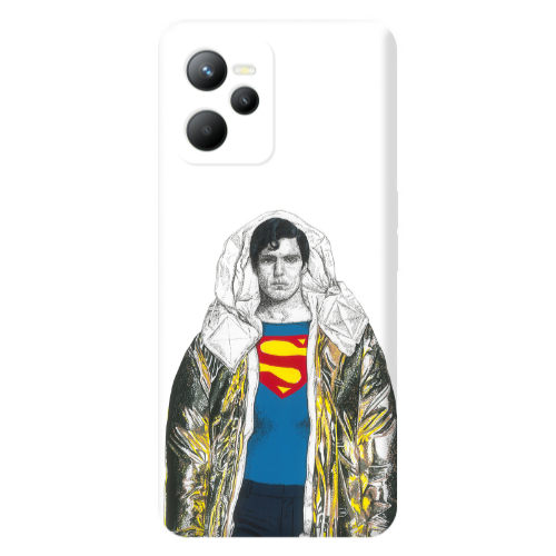 Realme C35 Superman 2 Transparent Silicone TPU Θήκη