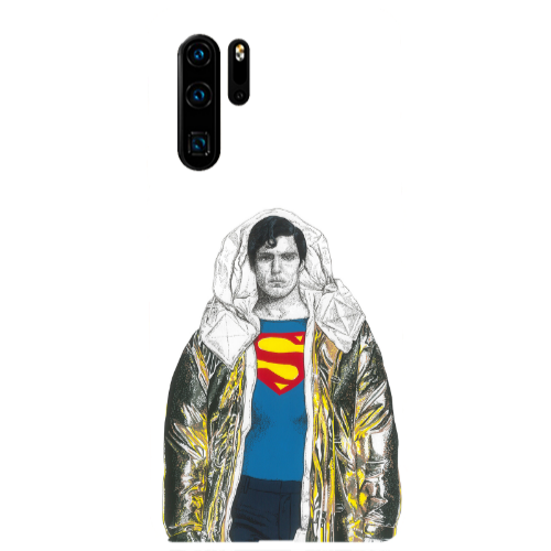 Huawei P30 Pro Superman 2 Transparent Silicone TPU Θήκη