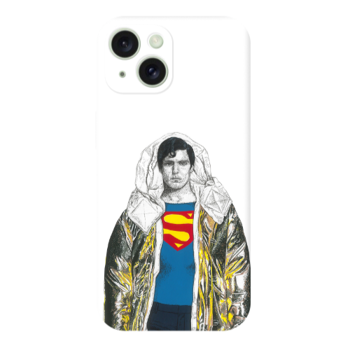 Apple iPhone 15 Plus Superman 2 Transparent Silicone TPU Θήκη
