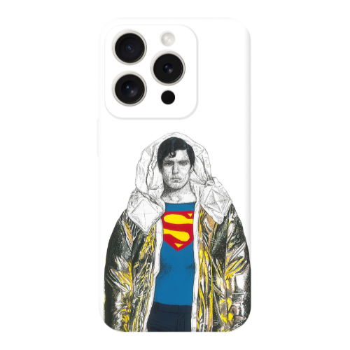 Apple iPhone 15 Pro Max Superman 2 Transparent Silicone TPU Θήκη