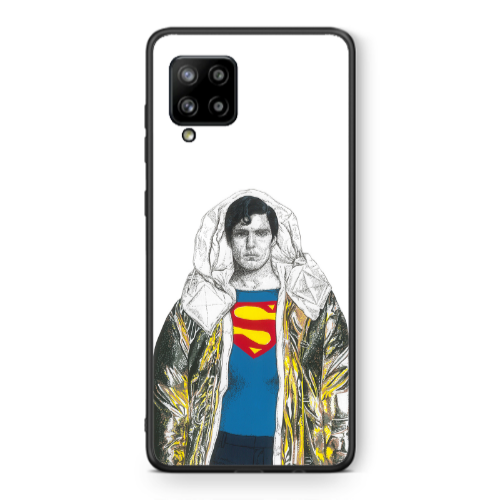 Samsung A42 5G Superman 2 Black Glossy Θήκη