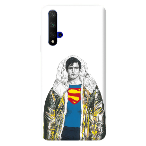 Huawei Nova 5 T Superman 2 Transparent Silicone TPU Θήκη