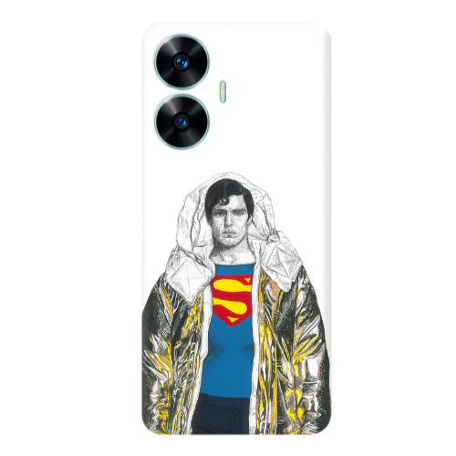 Realme C55 Superman 2 Transparent Silicone TPU Θήκη