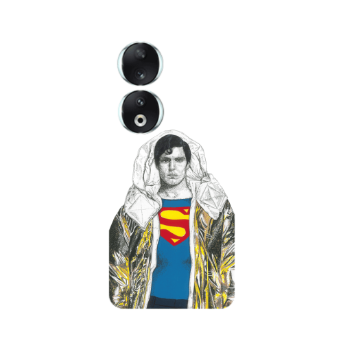 Honor 90 5G Superman 2 Transparent Silicone TPU Θήκη