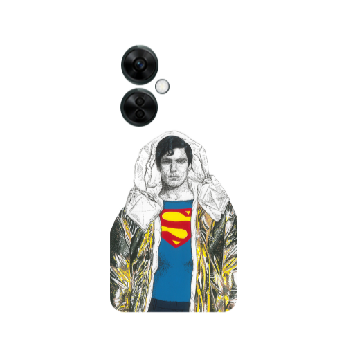 Oneplus Nord CE 3 Lite 5G Superman 2 Transparent Silicone TPU Θήκη
