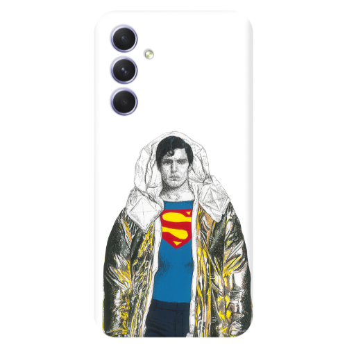 Samsung A55 Superman 2 Transparent Silicone TPU Θήκη