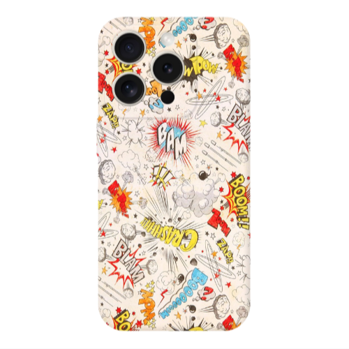Apple Iphone 16 Pro Pow pow Transparent Silicone TPU Θήκη
