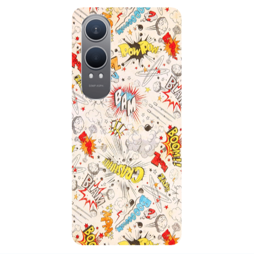 Oneplus Nord Ce 4 lite Pow pow Transparent Silicone TPU Θήκη