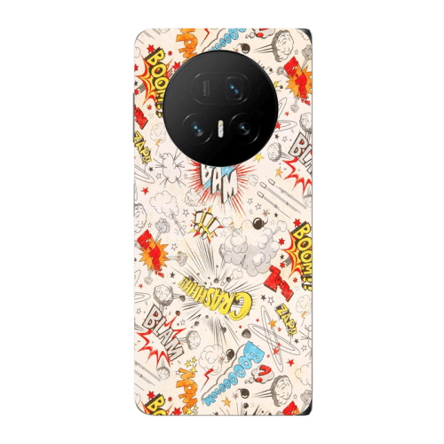 Honor Magic V5 Pow pow Transparent Silicone TPU Θήκη