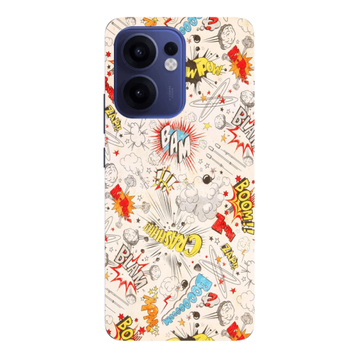 Oppo Reno13 FS Pow pow Transparent Silicone TPU Θήκη