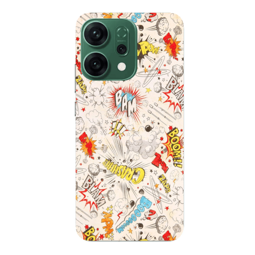 Oppo RENO 14 Pow pow Transparent Silicone TPU Θήκη