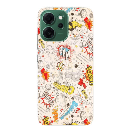 Oppo 14 F Pow pow Transparent Silicone TPU Θήκη