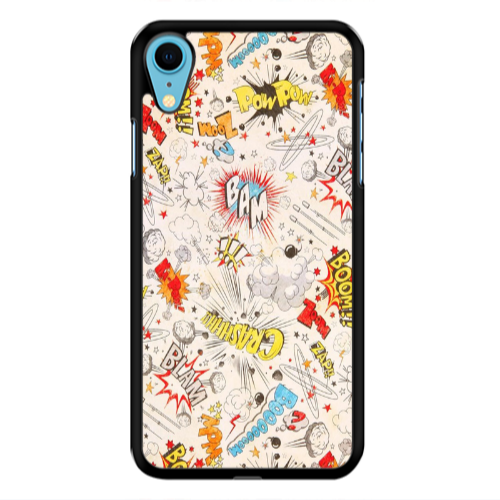 Apple iPhone Xr Pow pow Black Glossy Θήκη