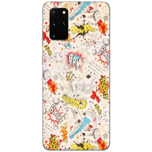 Samsung S20 Plus Pow pow Transparent Silicone TPU Θήκη