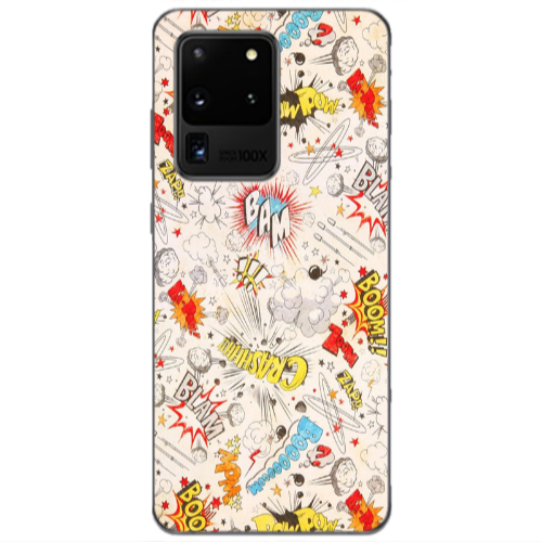 Samsung S20 Ultra Pow pow Transparent Silicone TPU Θήκη