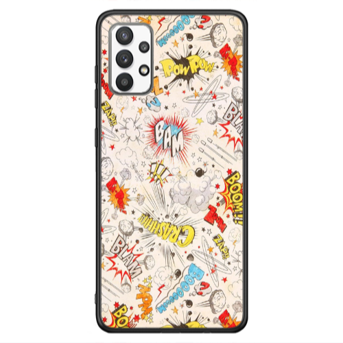 Samsung A13 4G Pow pow Black Glossy Θήκη