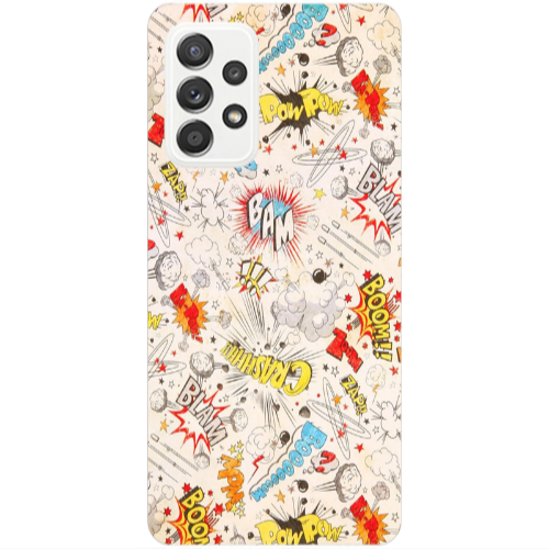 Samsung A53 Pow pow Transparent Silicone TPU Θήκη