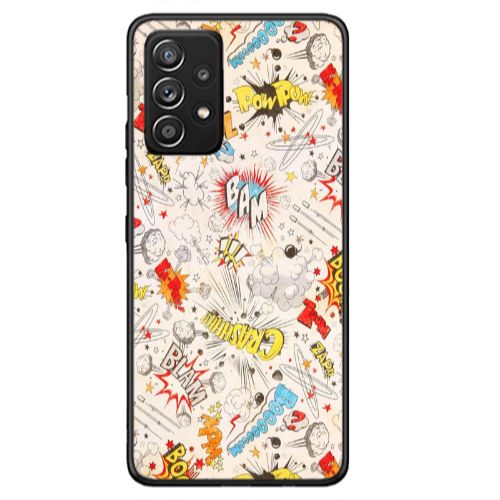 Samsung A53 Pow pow Black Glossy Θήκη