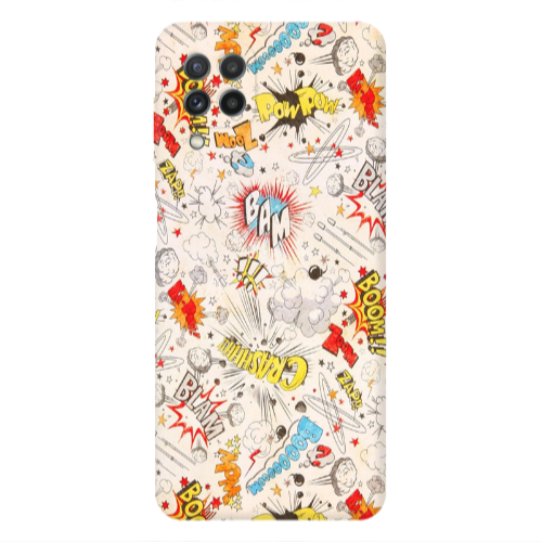 Samsung A22 4G Pow pow Transparent Silicone TPU Θήκη