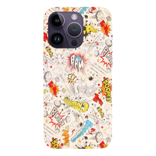 Apple iPhone 14 Pro  Pow pow Transparent Silicone TPU Θήκη