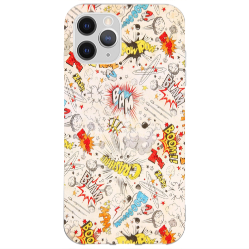 Apple iPhone 13 Pro Pow pow Transparent Silicone TPU Θήκη