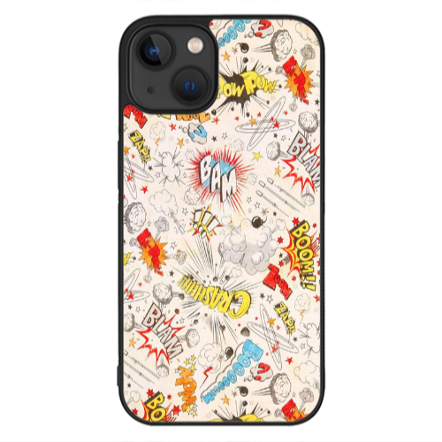 Apple iPhone 13 Mini Pow pow Black Glossy Θήκη