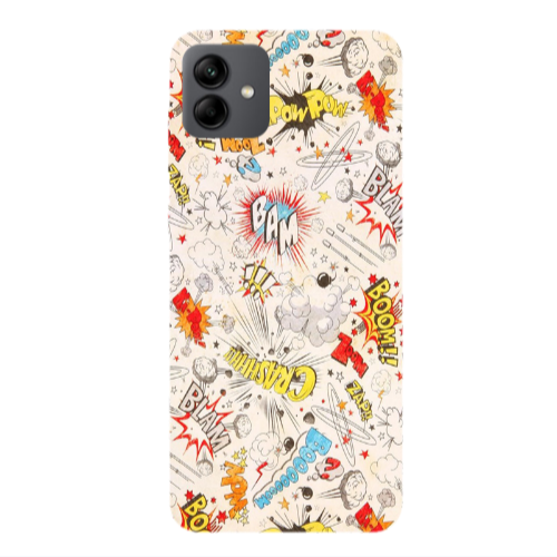 Samsung A04 Pow pow Transparent Silicone TPU Θήκη