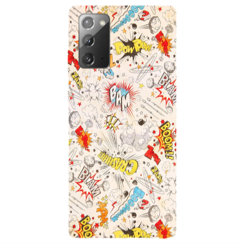 Samsung Note 20 Pow pow Transparent Silicone TPU Θήκη