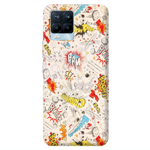 Realme 8 Pro Pow pow Transparent Silicone TPU Θήκη