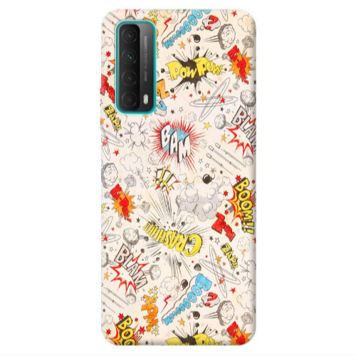 Huawei P Smart 2021 Pow pow Transparent Silicone TPU Θήκη