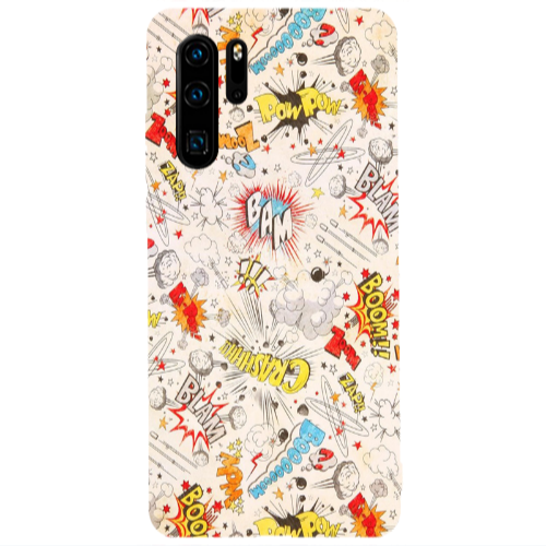 Huawei P30 Pro Pow pow Transparent Silicone TPU Θήκη