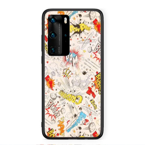 Huawei P40 Pro Pow pow Black Glossy Θήκη