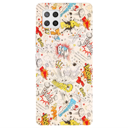 Samsung A42 5G Pow pow Transparent Silicone TPU Θήκη