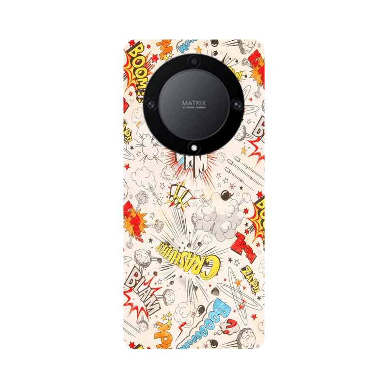 Honor Magic5 Lite 5G Pow pow Transparent Silicone TPU Θήκη