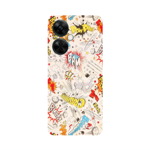 Oneplus Nord CE 3 Lite 5G Pow pow Transparent Silicone TPU Θήκη