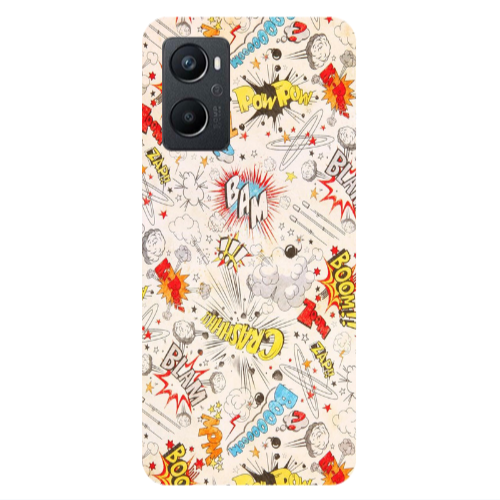 Oppo A 96 Pow pow Transparent Silicone TPU Θήκη