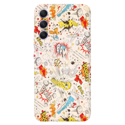 Samsung A16 Pow pow Transparent Silicone TPU Θήκη