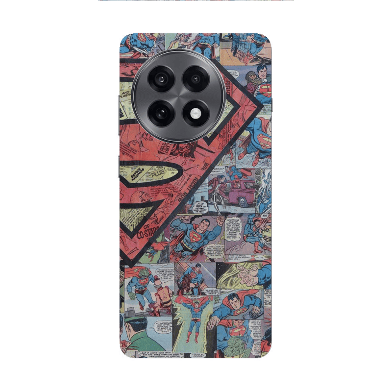 Oneplus 13 5G Superman galaxy Transparent Silicone TPU Θήκη