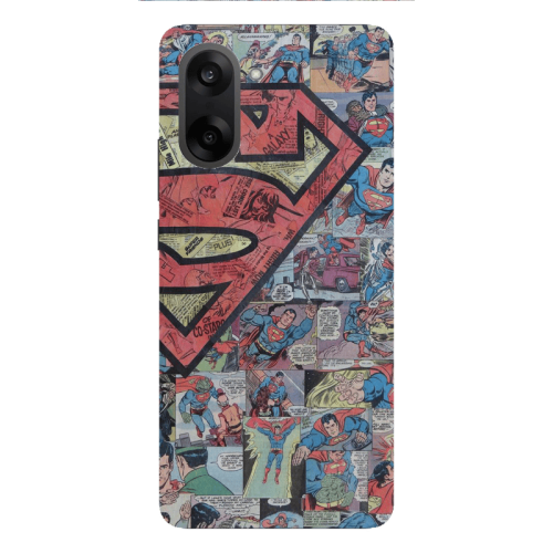 Oneplus Nord CE 5 Superman galaxy Transparent Silicone TPU Θήκη