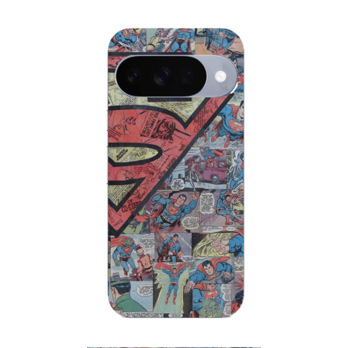 Google Pixel 10 Superman galaxy Transparent Silicone TPU Θήκη