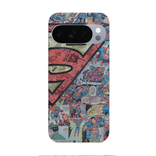 Google Pixel 10 Pro Superman galaxy Transparent Silicone TPU Θήκη