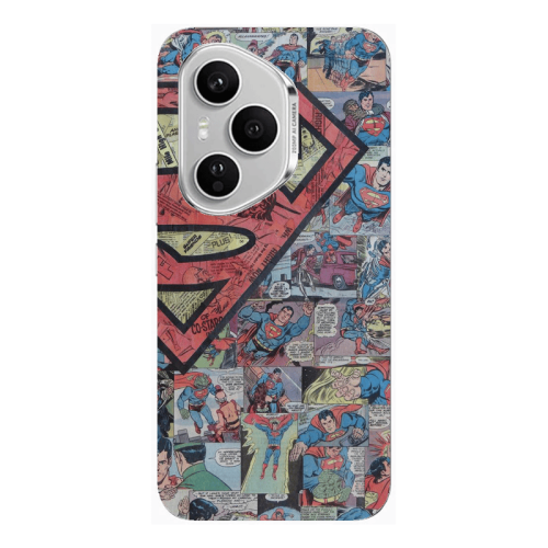 Honor Magic 400 Pro Superman galaxy Transparent Silicone TPU Θήκη