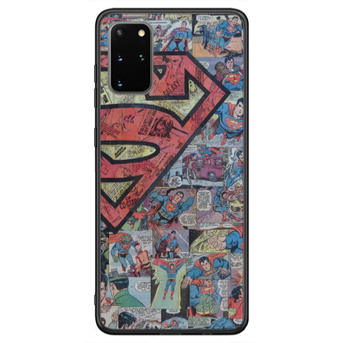 Samsung S20 FE Superman galaxy Black Glossy Θήκη