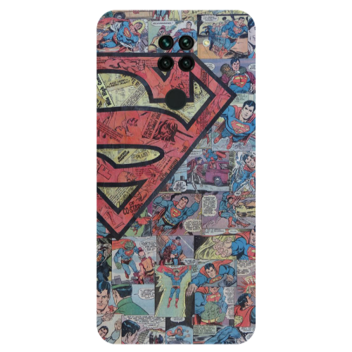 Xiaomi Redmi Note 9 Superman galaxy Transparent Silicone TPU Θήκη