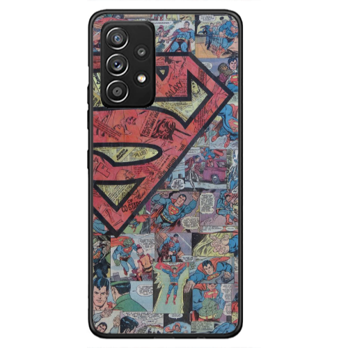 Samsung A53 Superman galaxy Black Glossy Θήκη