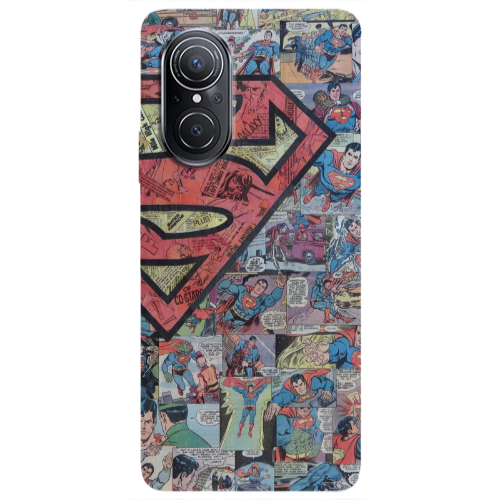Huawei Nova 9 SE Superman galaxy Transparent Silicone TPU Θήκη