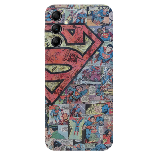 Samsung A24 Superman galaxy Transparent Silicone TPU Θήκη