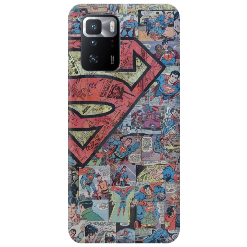 Xiaomi Poco X3 GT Superman galaxy Transparent Silicone TPU Θήκη