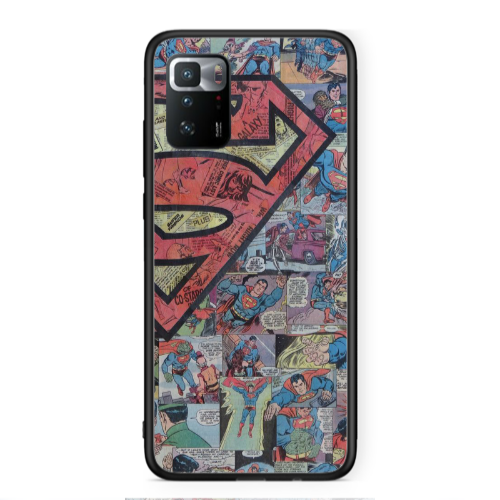 Xiaomi Poco X3 GT Superman galaxy Black Glossy Θήκη