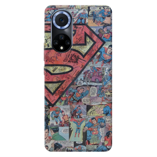 Huawei Nova 9 Superman galaxy Transparent Silicone TPU Θήκη